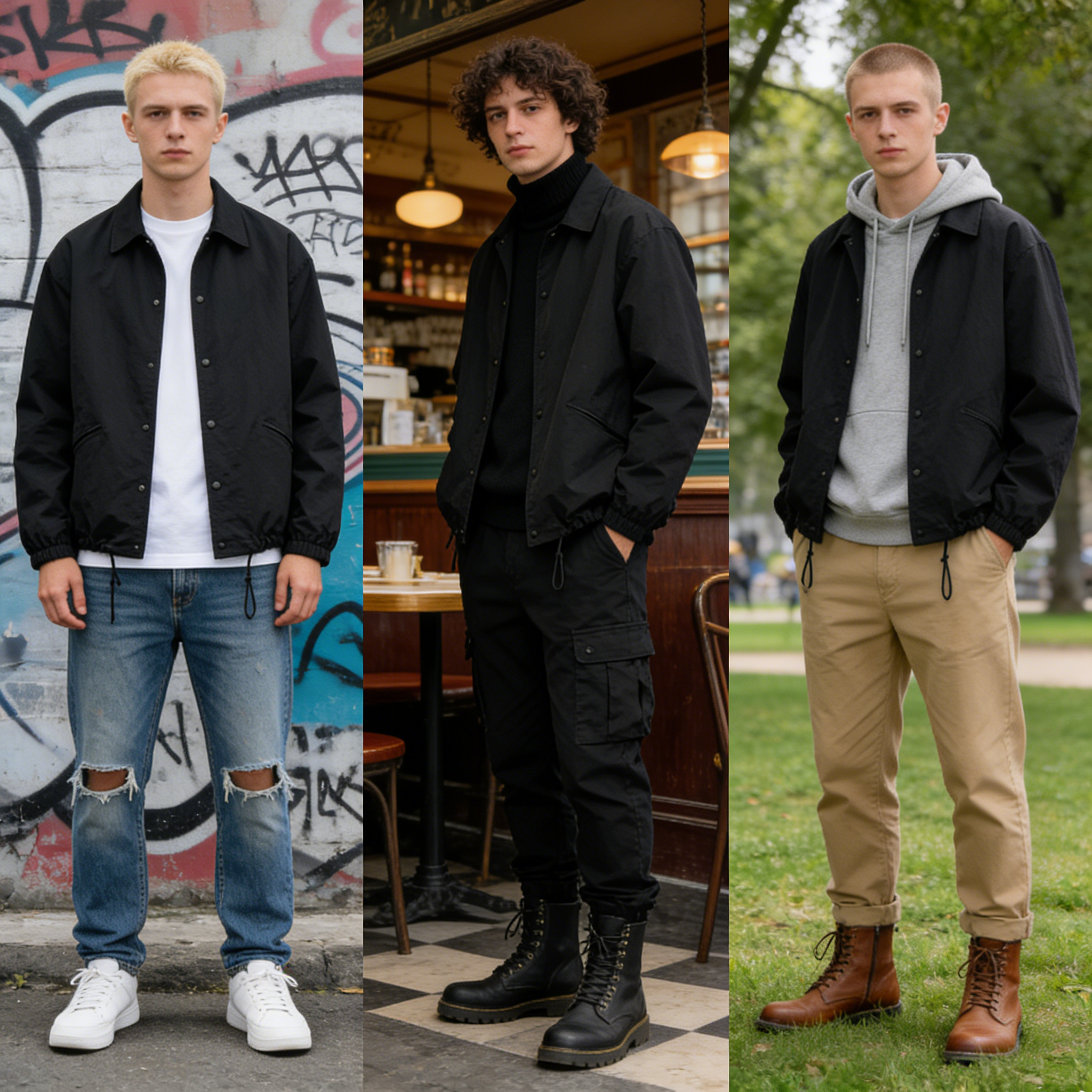  Elevate Your Wardrobe with Our Waterproof Polyester Coach Jackets