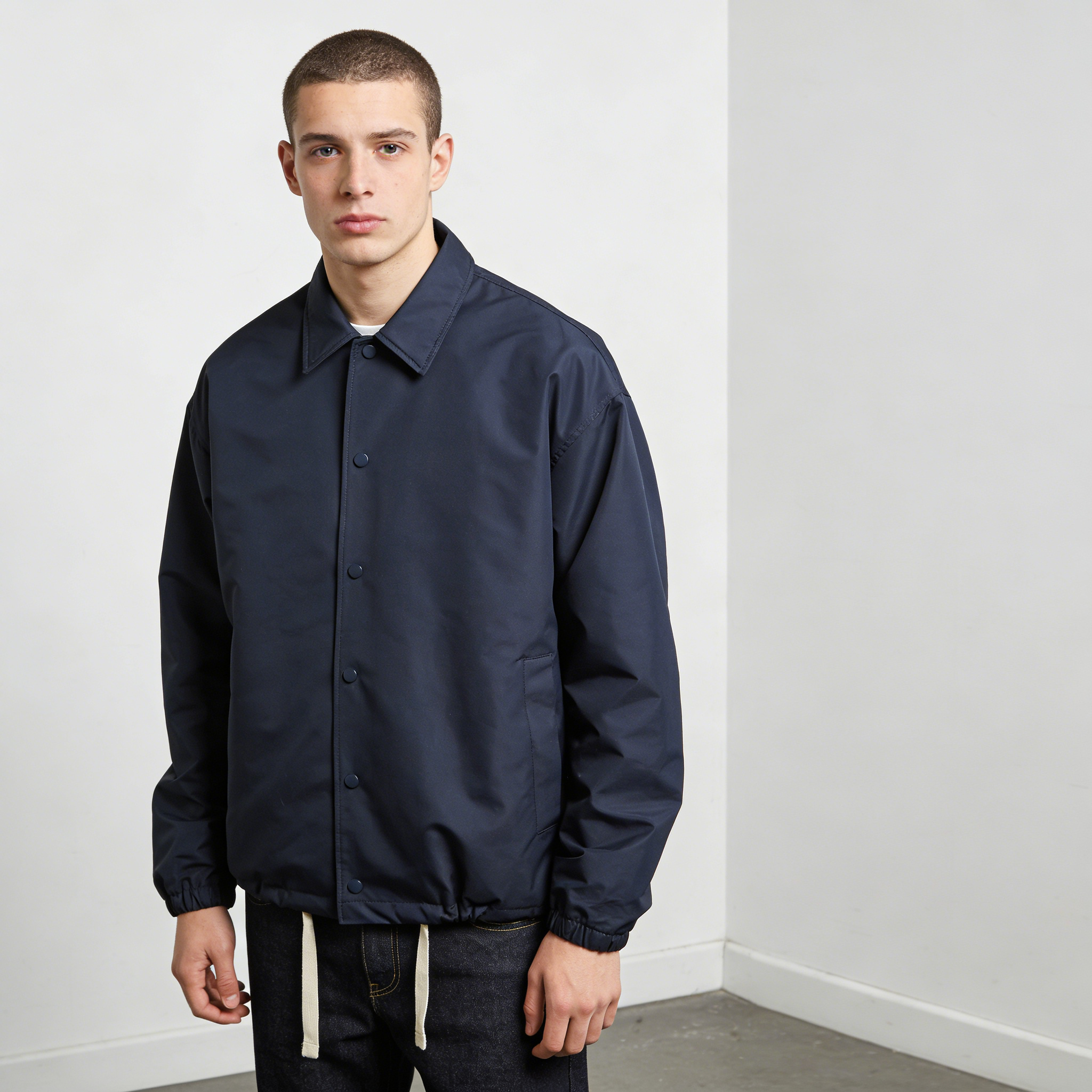 Lightweight Nylon Coach Jacket: The Ultimate Blend of Style and Functionality