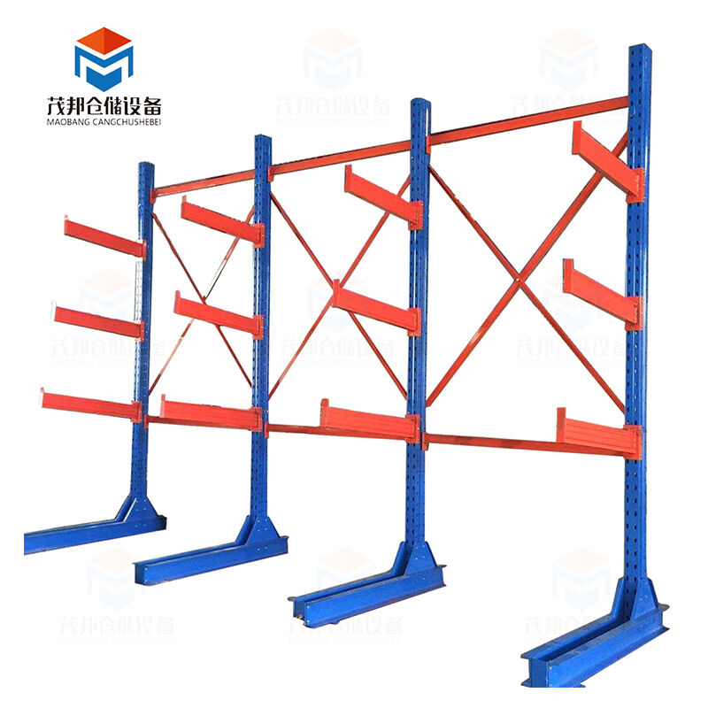 ヘビーデューティー片持ちラッキング – 長尺物および大型物品向け産業用ストレージ