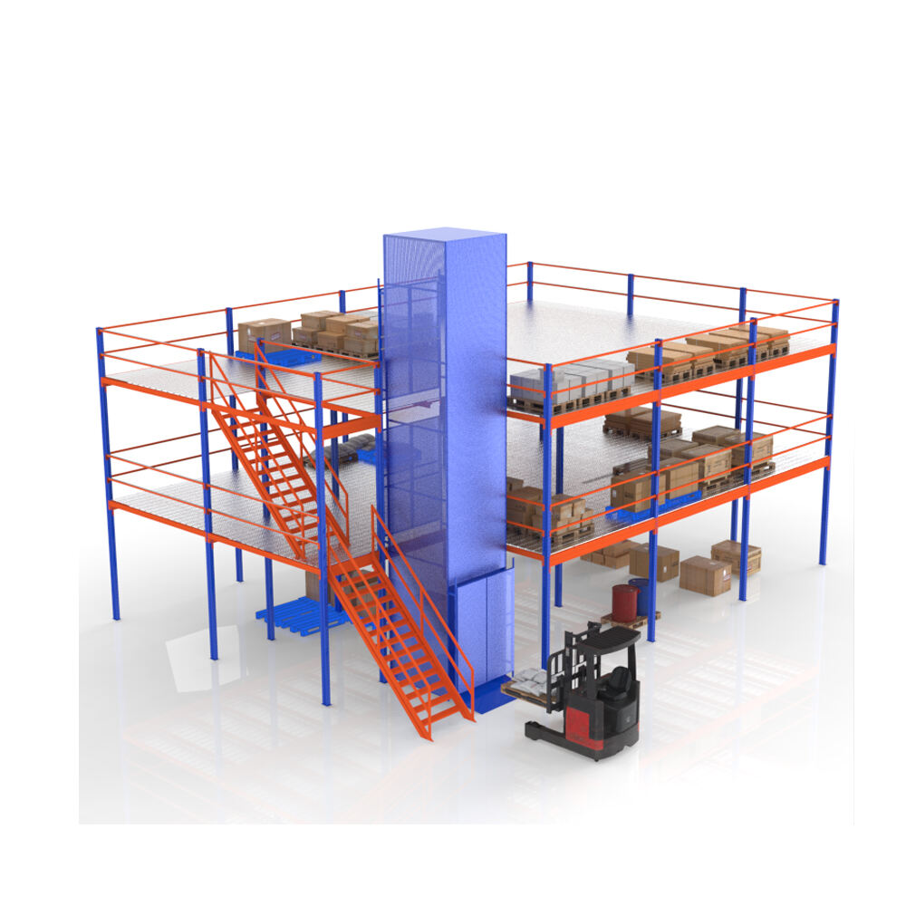 Customize Industrial Warehouse Mezzanine Floor Rack
