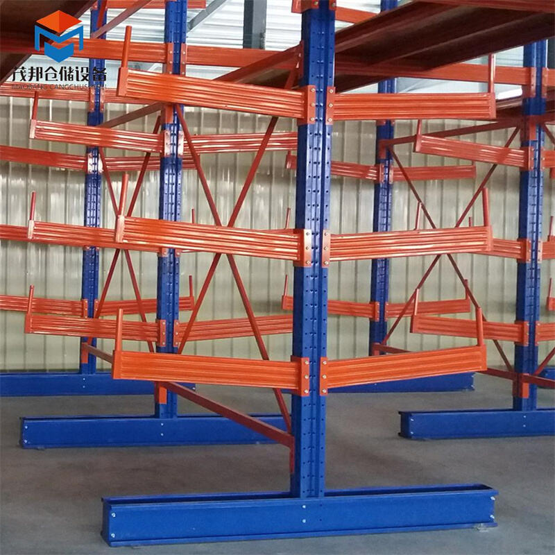 Rak Konsol Tugas Berat dengan Sisi Tunggal atau Ganda untuk Penyimpanan Pipa dan Kayu