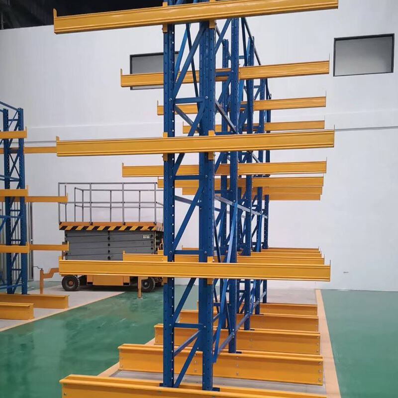 Rak Konsol Industri dengan Lengan Baja yang Dapat Disetel untuk Gudang Bahan Panjang