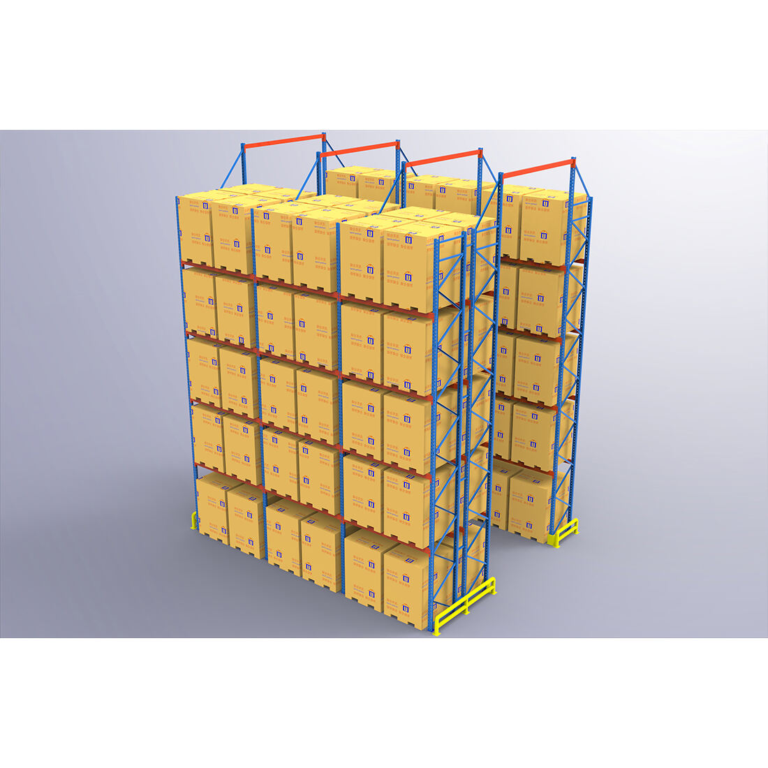 Industrial rack pallet