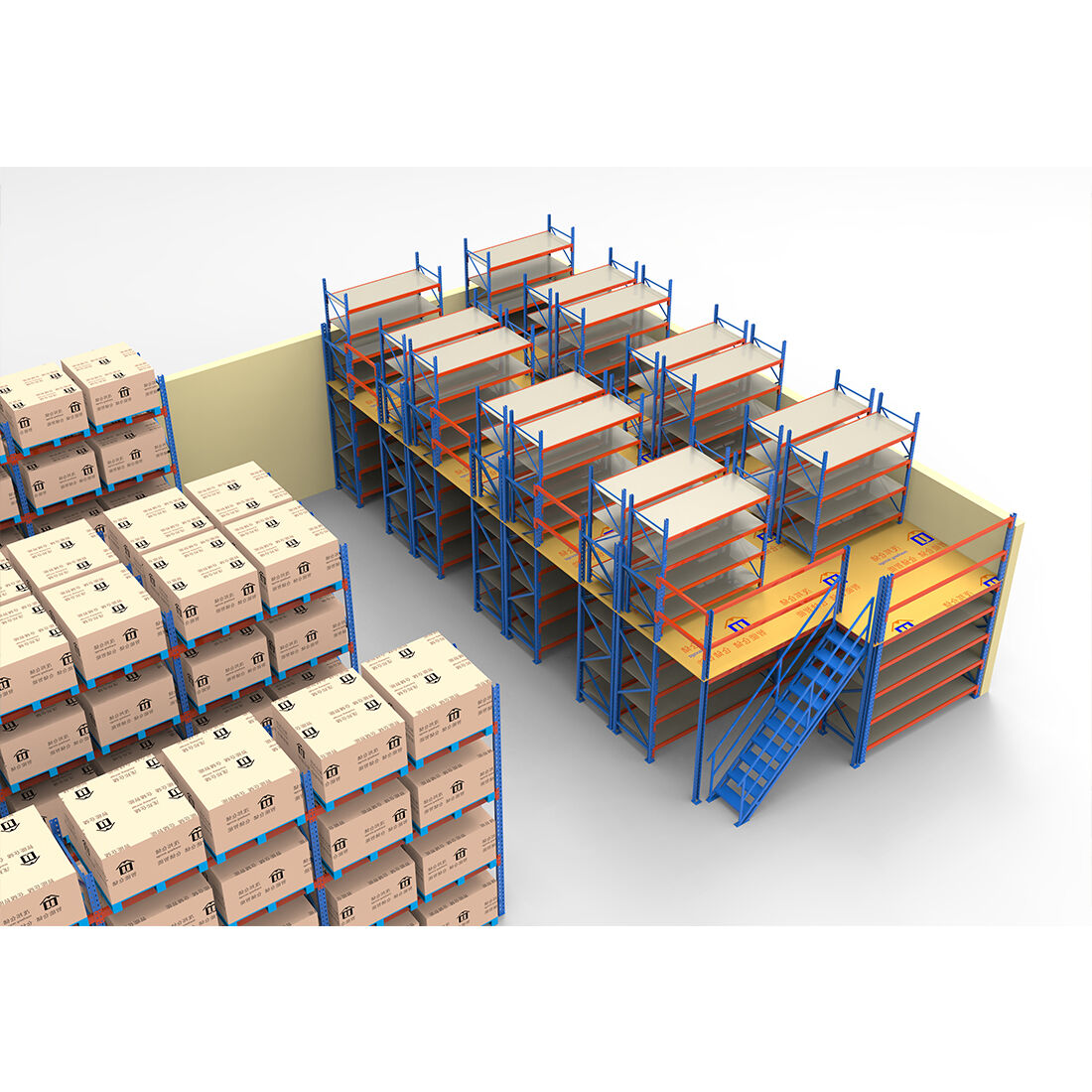 pallet racking mezzanine floor