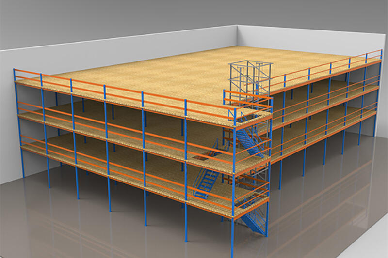 The advantages and disadvantages of mezzanine shelves