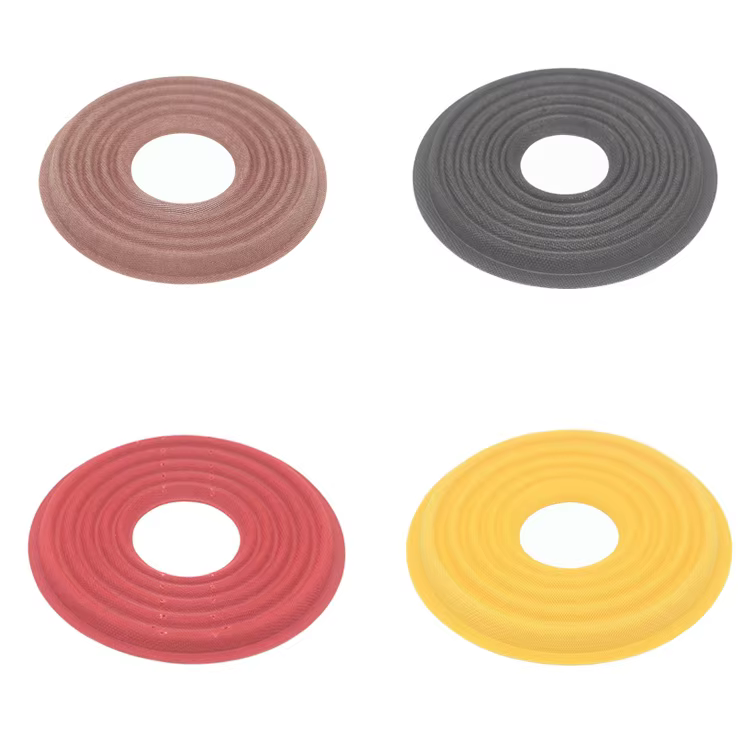 Factory Direct Sales Black Speaker Components Car Subwoofer Spider Damper With Silicone details