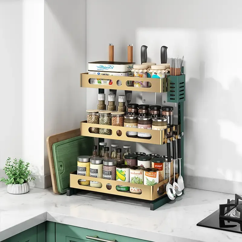 Maximizing Space with Kitchen Storage Racks