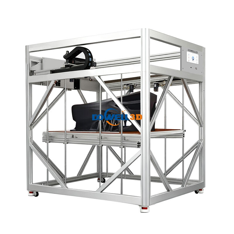 Imprimante 3D industrielle haute performance 500 mm/s, impression rapide de grands prototypes de pare-chocs de voiture avec nivellement automatique