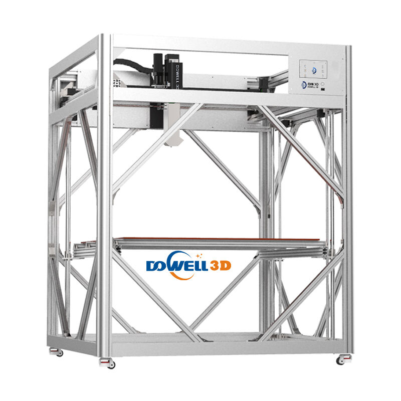 Dowell-ის ავტომატური კვების პელეტის 3D პრინტერი 420℃ სიმაღლის ტემპერატურის თავსახურით, DPA12, დიდი მოცულობის, ავტომატური გასწორების პრინტერი