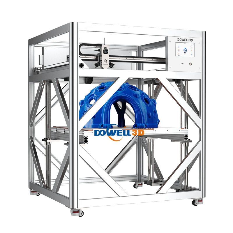 Professionalis Industrialis Impresor 3d DL1216-12 Grandis Velocitatis Elevatae 500mm/s Impresor Modorum Architecturalium Cum Sensore Filamenti
