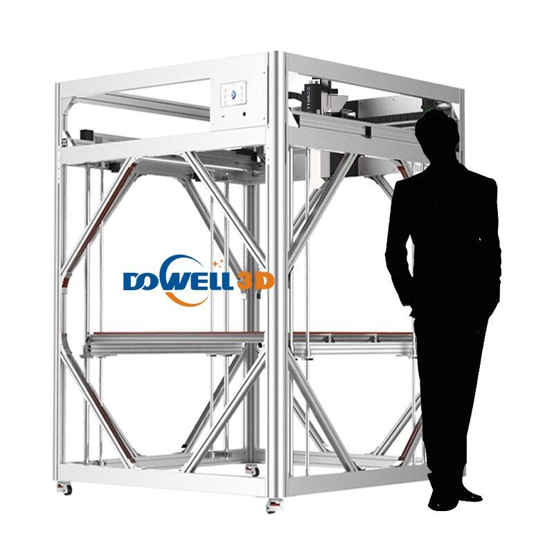 DP-A12-16 პროფესიონალური FGF პელეტების 3D პრინტერი, საწარმოს პირდაპირი გაყიდვა, 1600 მმ დიდი ფორმატის მაღალტემპერატურული გრანულური პრინტერი