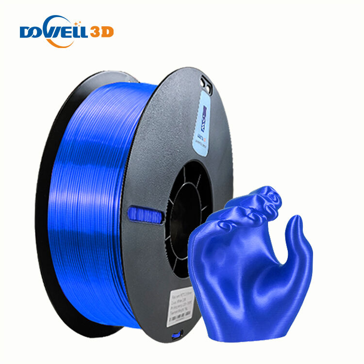 filament 3D PLA Silk 1,75 mm, faible retrait, anti-déformation, filament d'impression PLA pour décoration intérieure, facile à imprimer