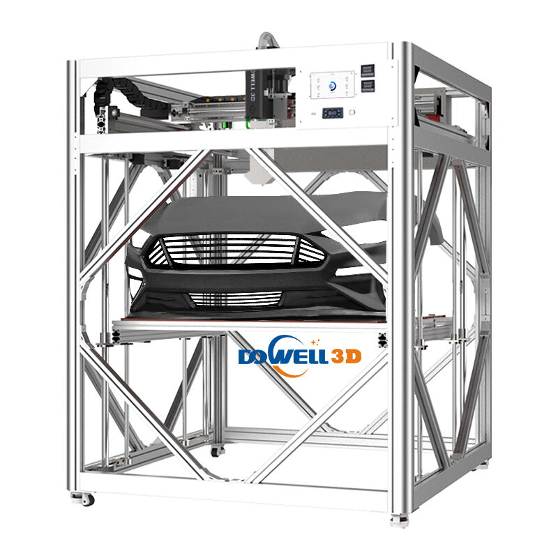 FGF Pellet 3d Printer 1200mm Large Scale Automatic Feeding Particle Impresora 3d For Industrial Parts Car Bumper With Camera 