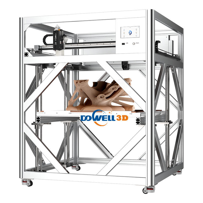 1600*2400*1600mm Large Scale Pellet 3d Printer High Speed Smart Automatic Feeding Printing Machine For Architectural Car Models