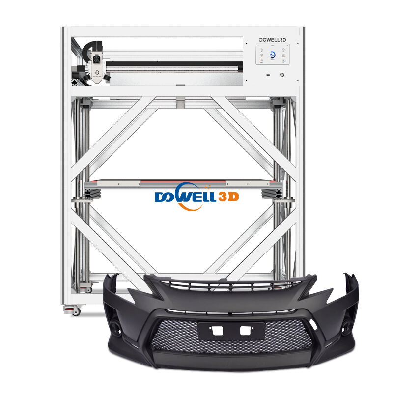 Dowell DL12-8 Efficiens Impresora 3D 1000g/h Altus Fluxus Extrudens Velox Impresora Accessoriarum Automobilis Cum Livellamento Automatico