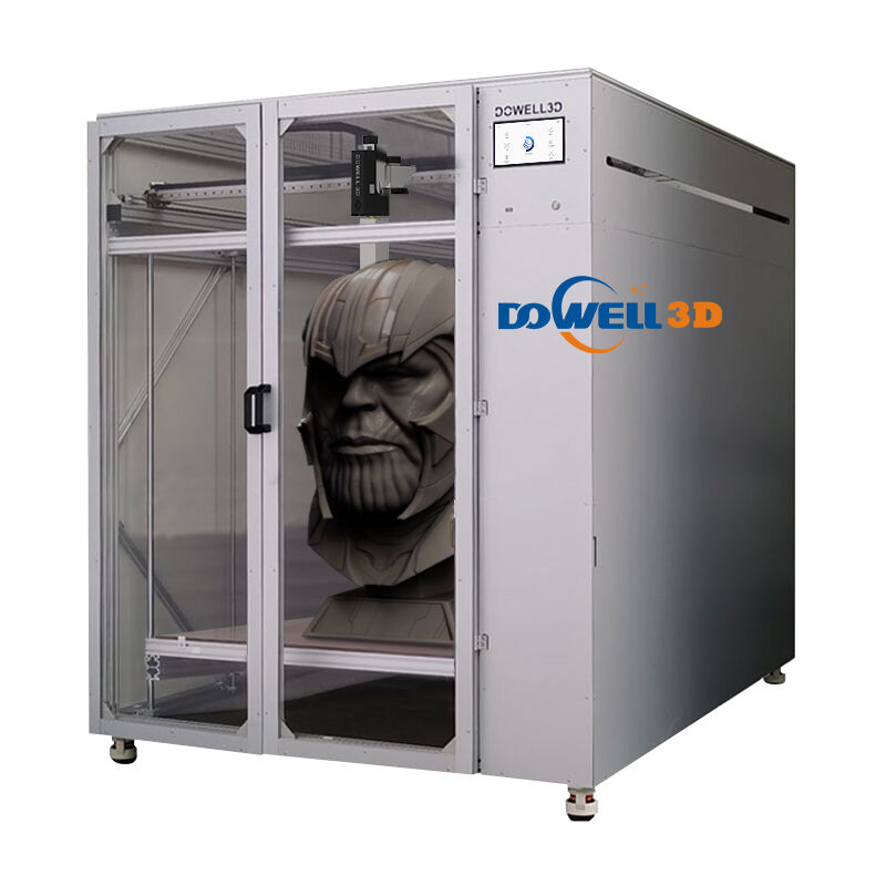 DP-A1624-16 pellet-/partikelbaserad impresora 3D, 2400 mm, storformat professionell industriell pellet-3D-skrivare