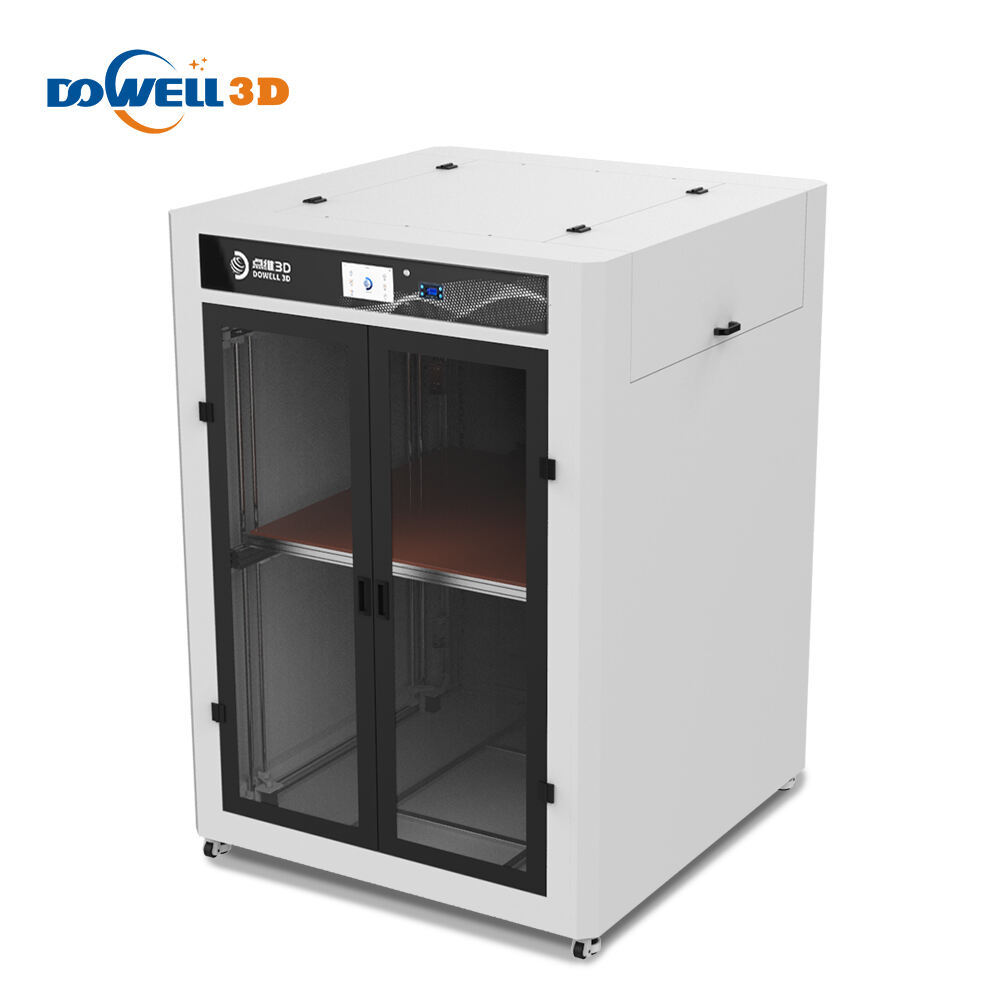 Dowell DH600 Impressora 3D Fechada 500 mm/s Alta Velocidade Nivelamento Automático Impresora 3D com Temperatura Constante de 60°