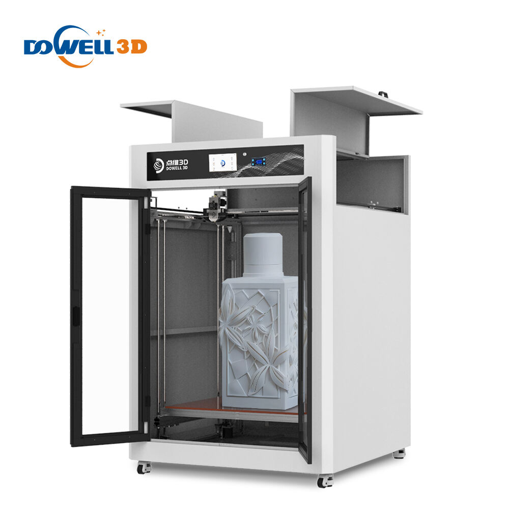 Dowell DH800 Clausus Digitalis Impressor 3D 500mm/s Altissima Celeritas Automatice Livellans Domus 3D Mobilis Sculptura Impressor