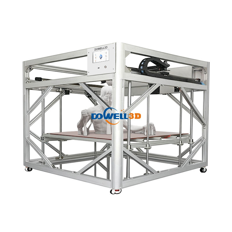 1200*1200*600mm Magni Voluminis Industrialis 3d Impressus 500mm/s Celeris Totius Scalae Prototyporum Impressus Cum Camera