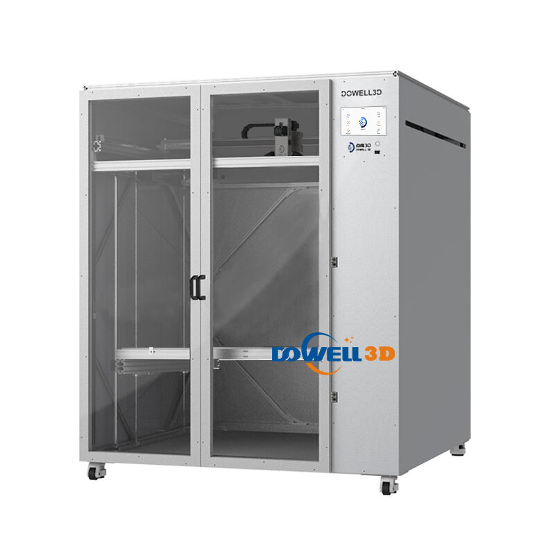 Impressor 3D de Pondere Elevato Formatu 1200*1400*1200 mm, Impressor Automatice Nivelatus, Impressionem Fibrae Carbonis Clauserat