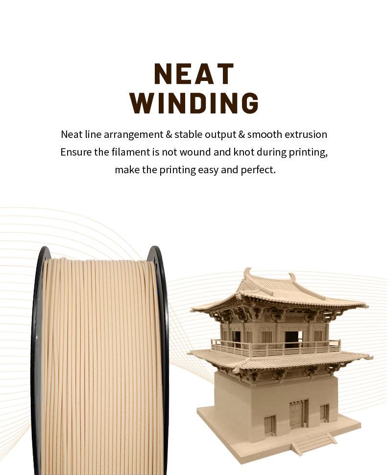 matte finish 3d printing material pla wood filament .jpg