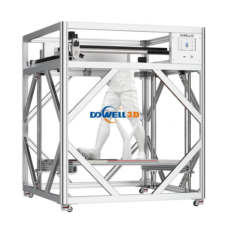 1200*1800*1200mm Impressor 3D Magni Formatī 420℃ Altā Temperiētūrā Impressionem Figurārum Humānārum Faciendam Cum Mānitentiā Remōtā