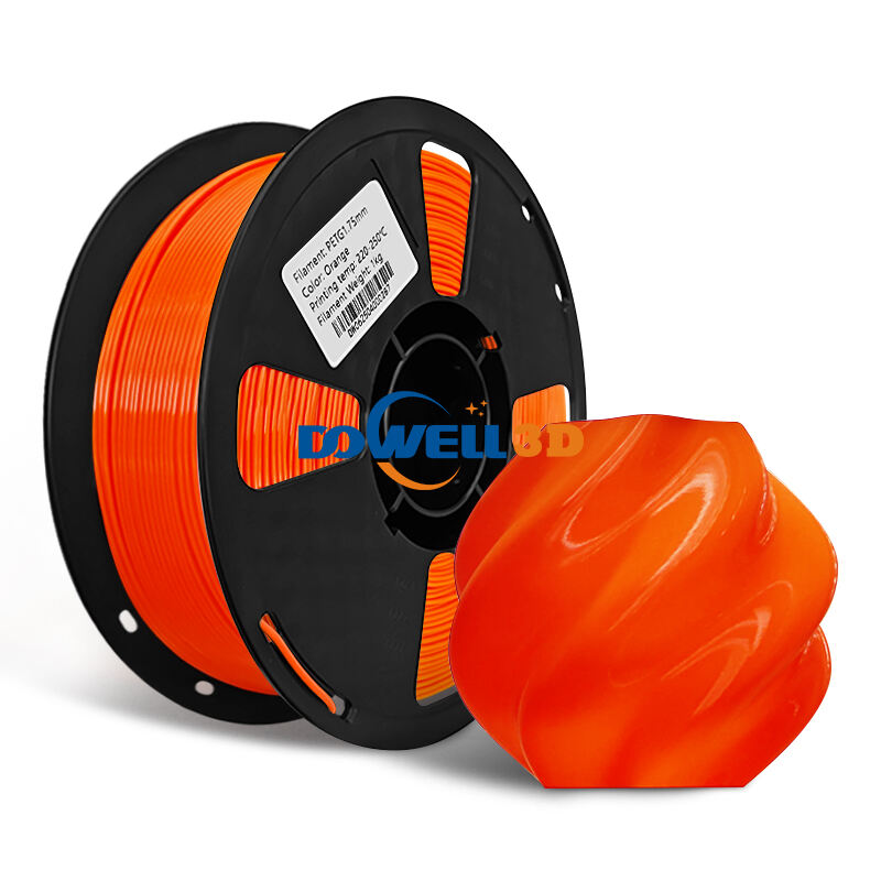 Vente en gros filament plastique PETG haute vitesse 5 kg/rouleau, usage extérieur, filament d'impression PETG pour procédé de moulage FDM 3D