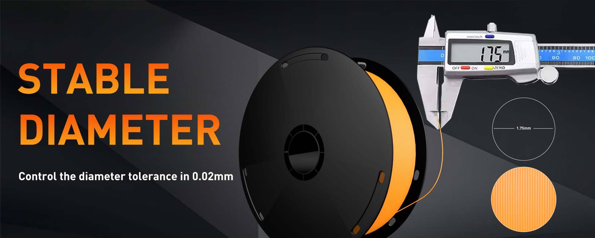 1.75mm 2.85mm high precision 3d printing filament pla silk .jpg