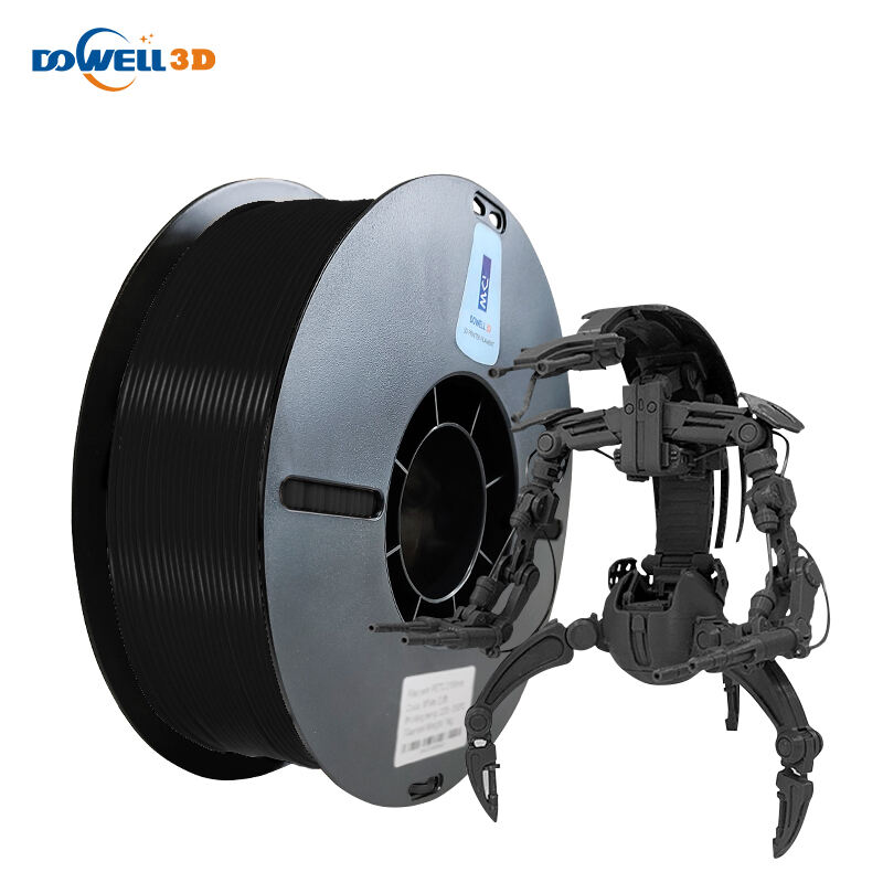 Filament 3D PETG mat 1,75 mm noir à haute vitesse sans bouchon pour imprimante 3D filament avec finition mate 1 kg/rouleau