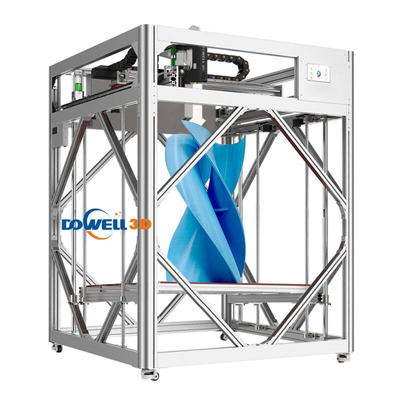 Dowell 1200*1600*1200mm Industrial Pellet 3d Printer Large Size Automatic Feeding Printer 5000g/h High Flow Extrusion 