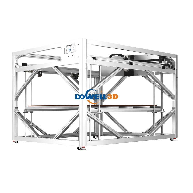 Impressora 3D industrial DL1624-16 de grande porte, para peças automotivas, esculturas e móveis, máquina de impressão 3D de alta velocidade