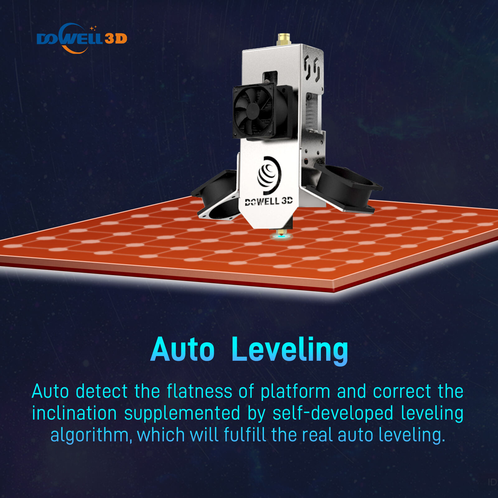 Big Printing Size Automatic Leveling FDM Impresora 3d Printer .jpg