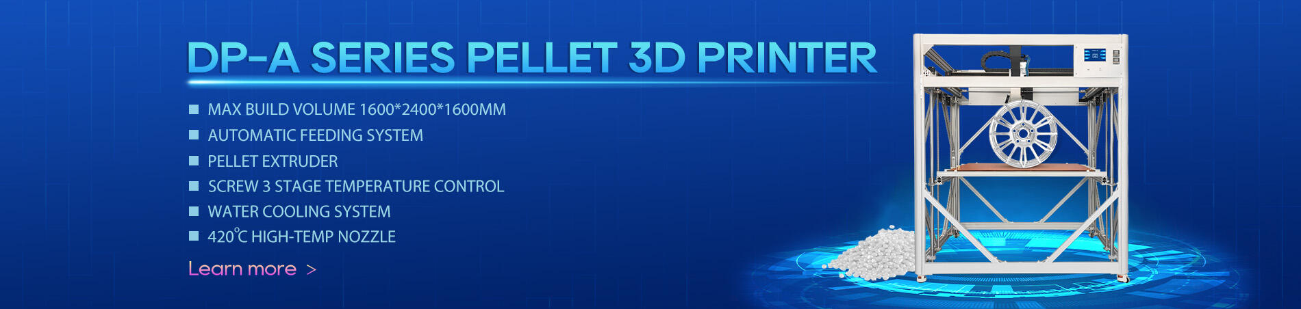 dowell DP-A pellet 3d printer large printing size .jpg