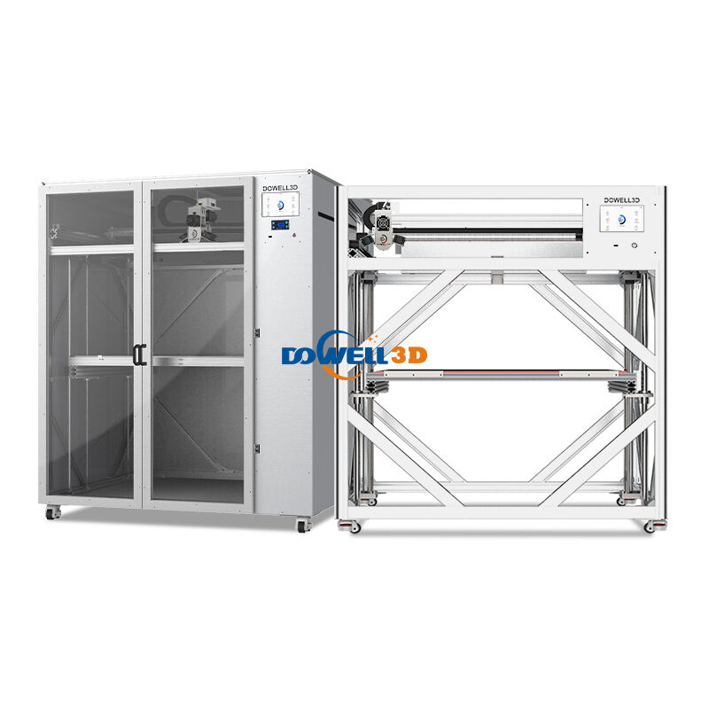 Dowell DM1220-10Plus Enclosed 3d Printer 1950mm Large Auto Leveling 3d Automotive Parts Printer