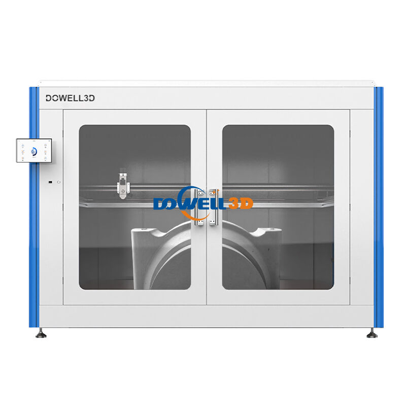 Υψηλής απόδοσης FDM 3D εκτυπωτής DF1616-12, μεγάλης κλίμακας βιομηχανικός 3D εκτυπωτής με μεταλλικό περίβλημα και κλειστό σώμα, ταχύτητα 500 mm/s