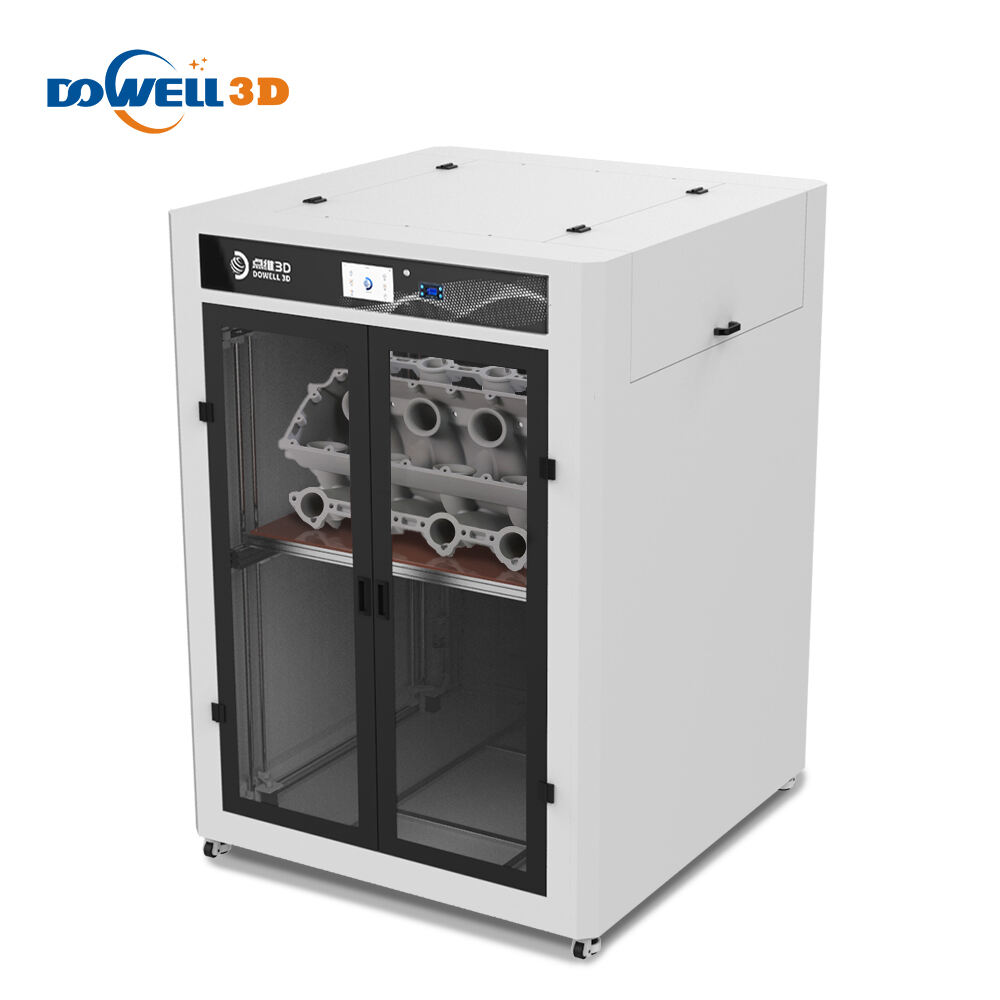 Dowell DH1000 Impressor 3D Grandis, Impressor Partium Usus Finalis Velocitatis Altae 500 mm/s cum Temperatura Constanti, Impressionis Stabilis