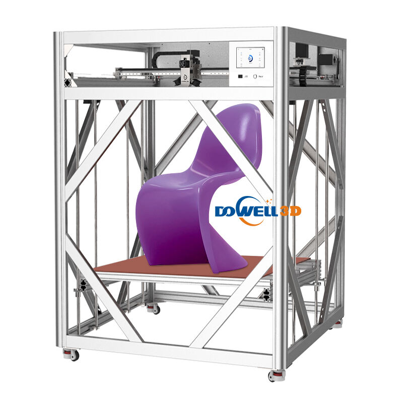 Dowell 1000g/h visokotlačni ekstruderski 3D printer 1200*1200*1600 mm veliki format visokotemperaturna 3D mašina