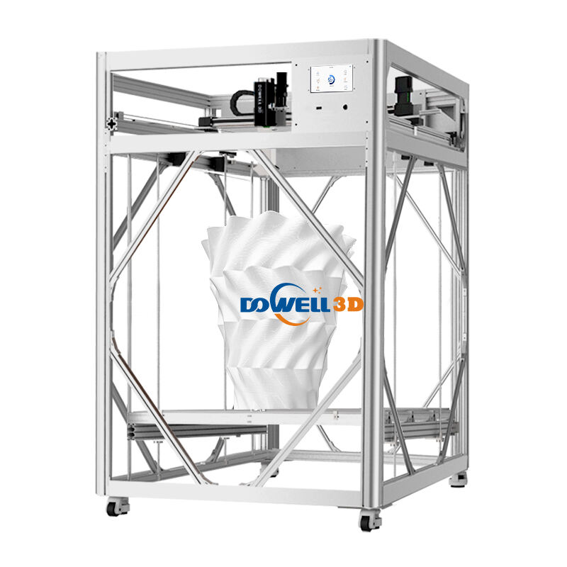 Dowell FGF პელეტის 3D პრინტერი 1000*1000*1600მმ დიდი ფორმატის მაღალი თავსებადობის გამომწურავი პრინტერი ავტომატური კვებით