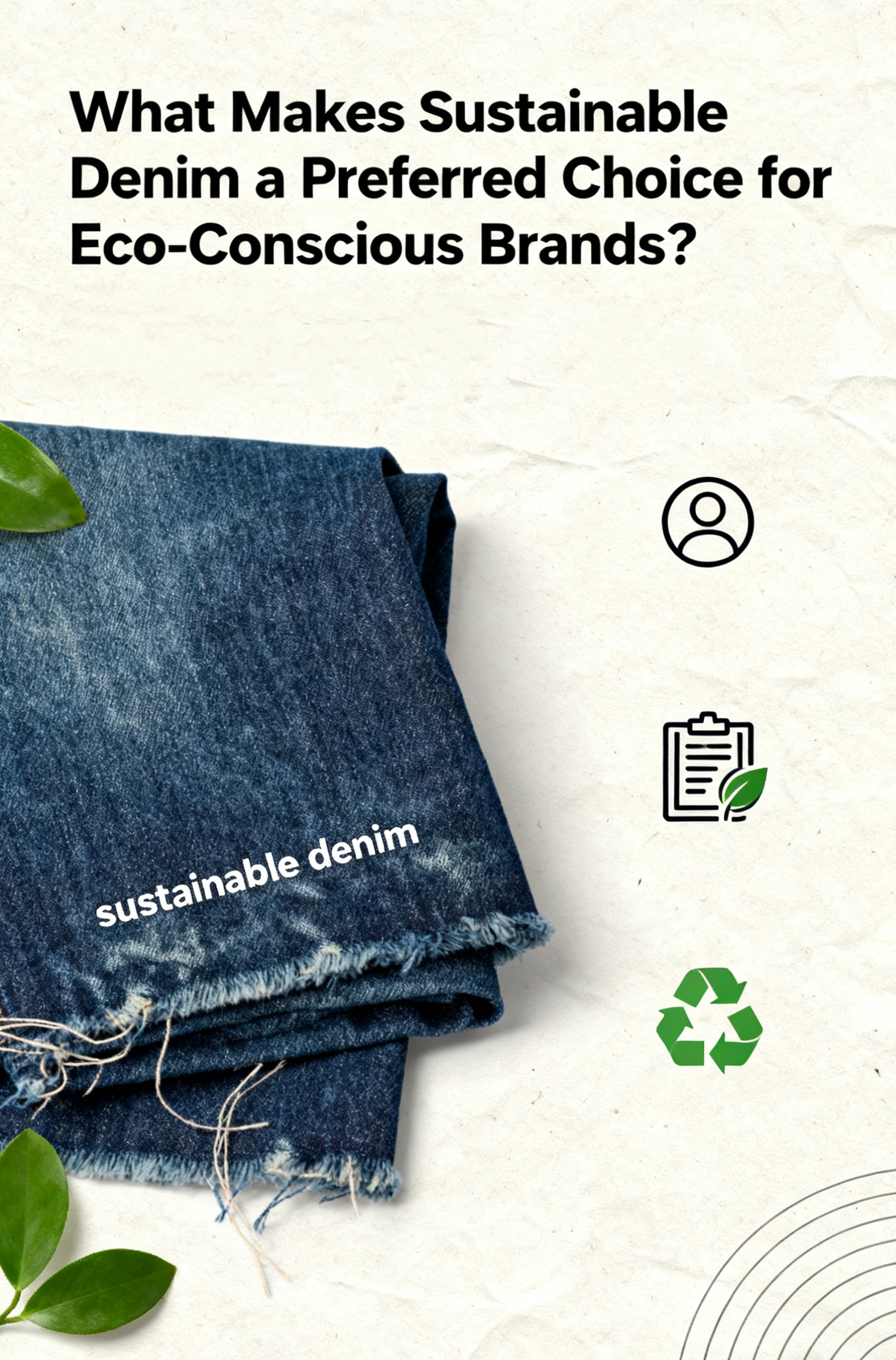 What Makes Sustainable Denim a Preferred Choice for Eco-Conscious Brands?