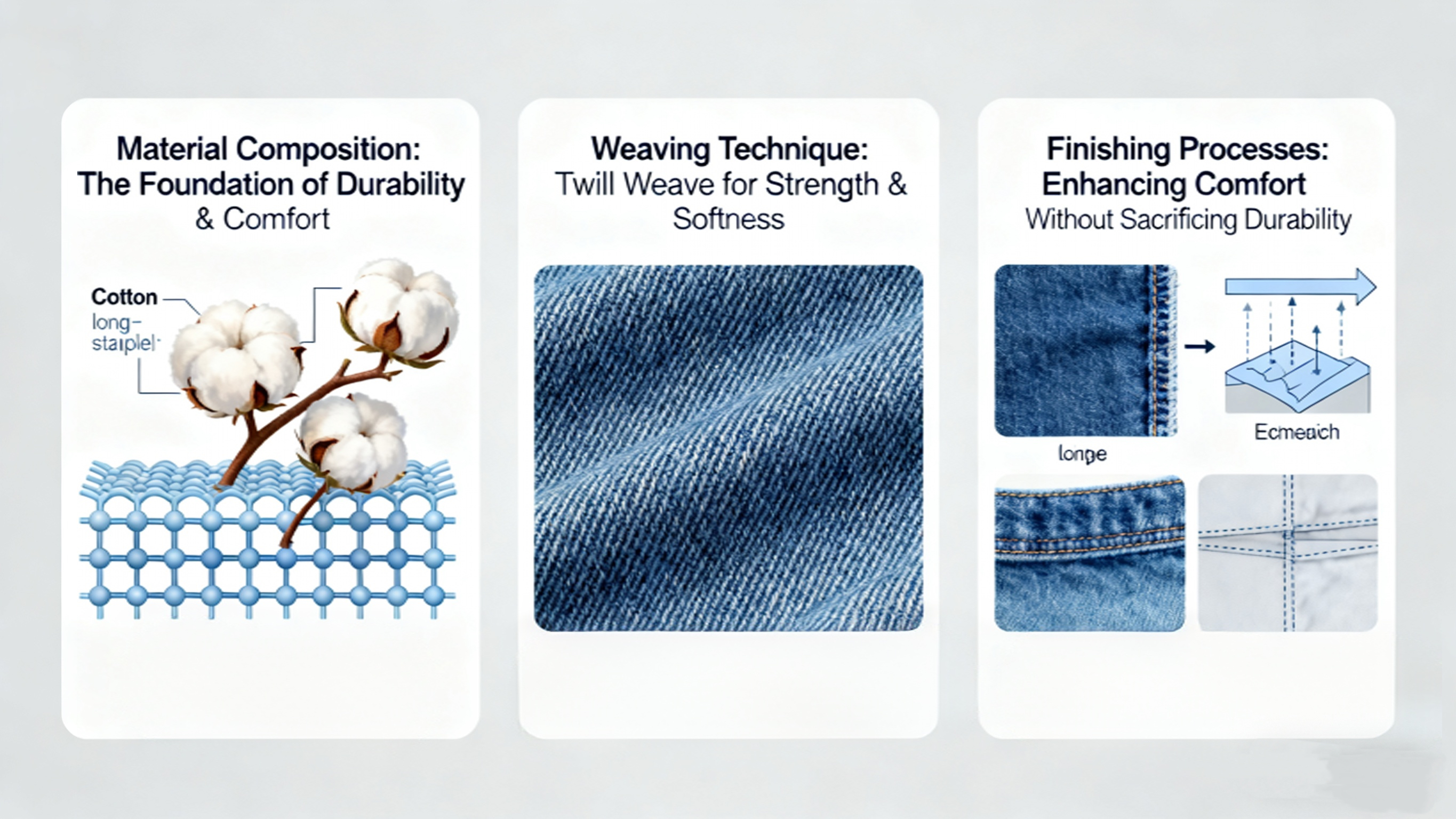 What Makes Jeans Fabric Durable and Comfortable for Daily Wear?