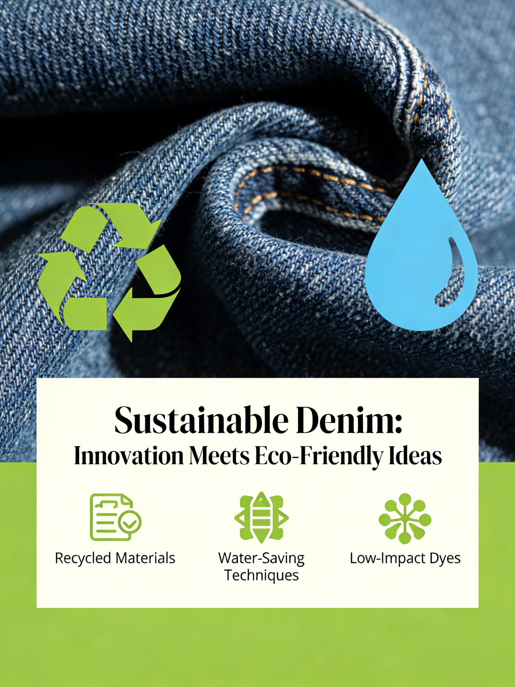 Sustainable Denim Combines Innovation and Eco-Friendly Ideas
