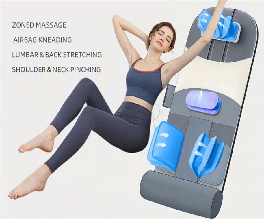 Proyecto de colchón masajeador personalizado para una reconocida marca norteamericana de salud