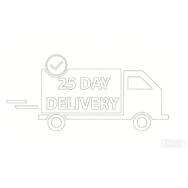 entrega rápida en 25 días
