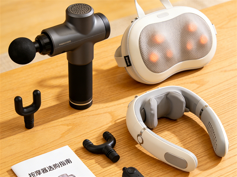 Guía para elegir el dispositivo de masaje portátil perfecto según sus necesidades