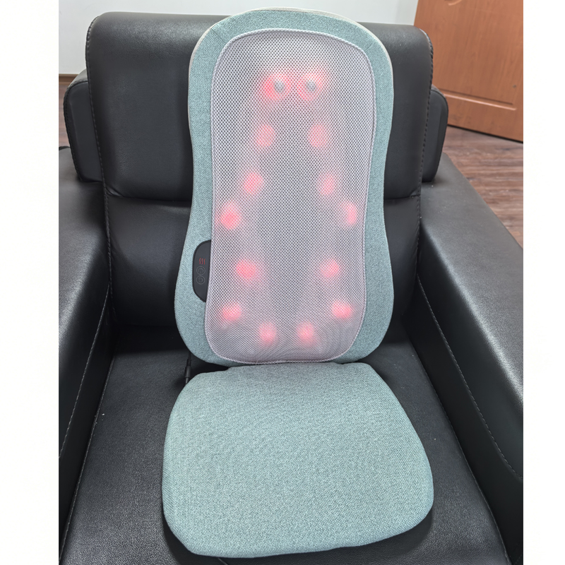 Fábrica de cojines ergonómicos calefactables para espalda y asiento ODM/OEM | Cojín personalizado corrector de postura con función de masaje para sillas de oficina