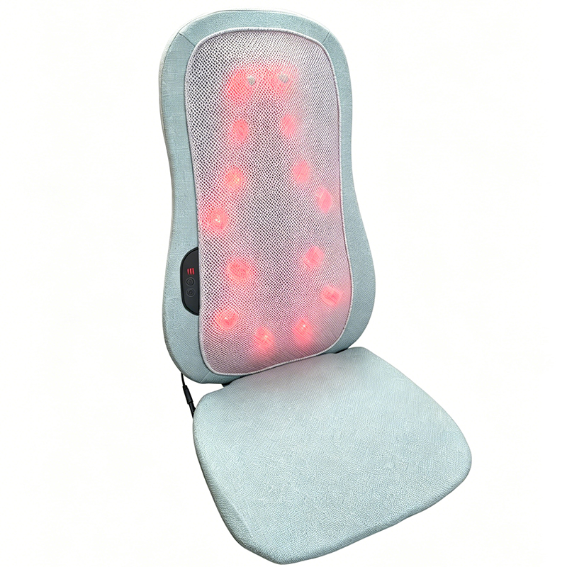 Fábrica de cojines ergonómicos calefactables para espalda y asiento ODM/OEM | Cojín personalizado corrector de postura con función de masaje para sillas de oficina