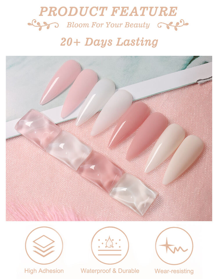 Nail Building gel  20 colors details