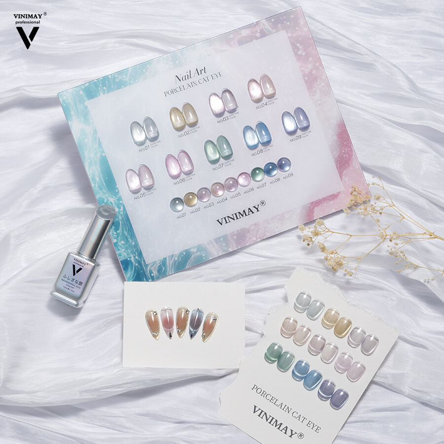 OEM ODM New Jelly Porcelain Moonlight Cat Eye Gel Polish