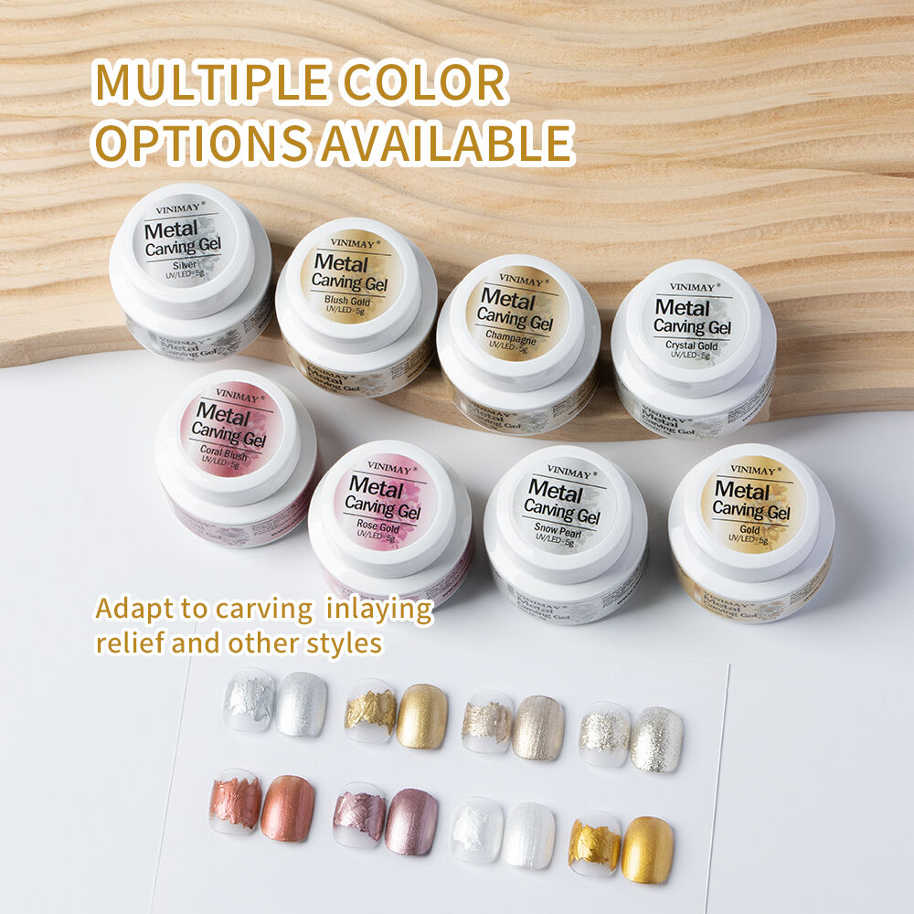 Gel Ukiran Berkilat Tinggi Gel Modelling 3D Gel Timbul