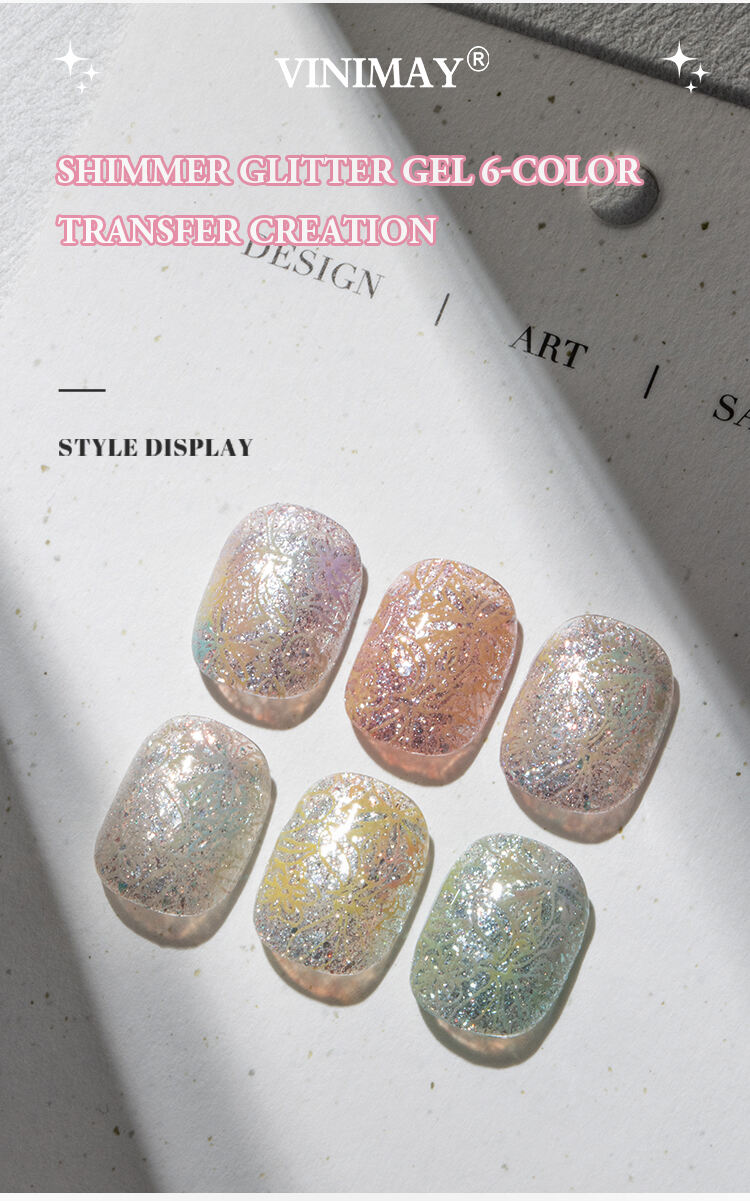 High Density Shiny Glitter Flash Gel Polish Private Label 6 Colors Reflective Shimmer Glitter Gel in Jar (6).jpg